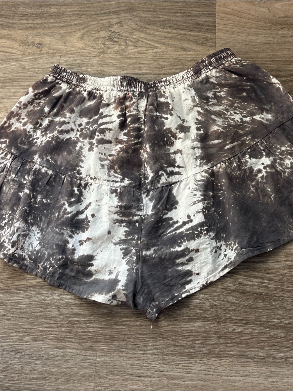 Stark X Grey Spiral Tie Dye V Shorts - Size M - Picture 3 of 7